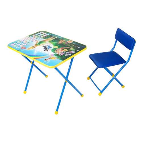 Комплект детской мебели Ника Disney Феи. Азбука голубой в Дятьково