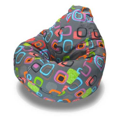 Кресло-мешок DreamBag Мумбо II, размер XL, жаккард, разноцветный в Дятьково