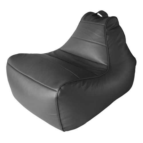 Кресло-мешок Папа Пуф Modern Lounger Black, размер L, экокожа, черный в Дятьково